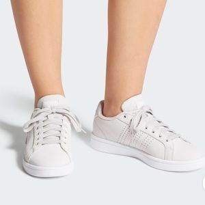 Adidas White Neo Cloudform sneakers